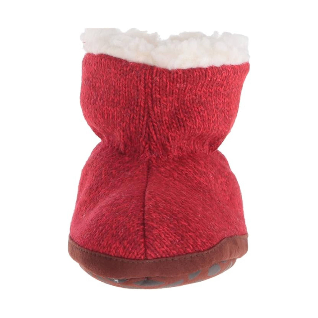 Acorn Toddler Easy Bootie Ragg Slippers - Red Ragg Wool - Lenny's Shoe & Apparel