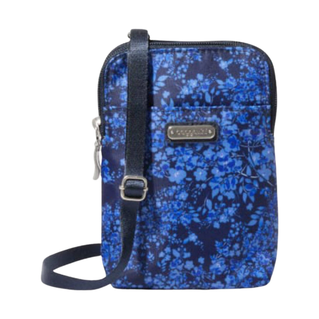 Baggallini Take Two RFID Bryant Crossbody - Ink Hydrangea - Lenny's Shoe & Apparel