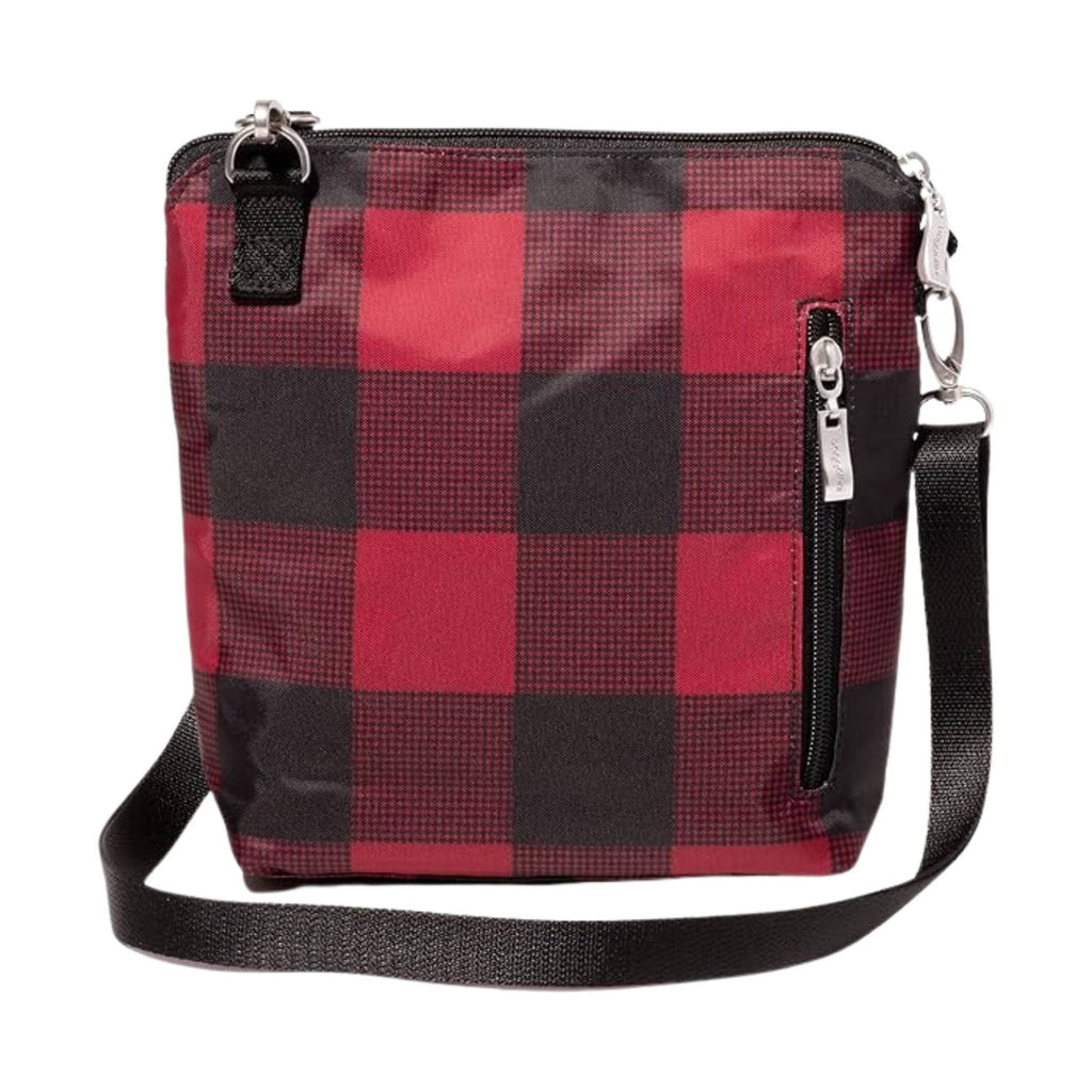 Baggallini Women's Modern Pocket CrossBody - Red Buffalo Plaid - Lenny's Shoe & Apparel