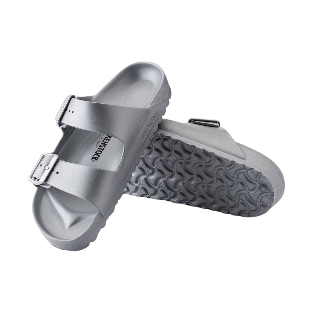 Birkenstock Arizona Essentials EVA Sandal - Metallic Silver - Lenny's Shoe & Apparel