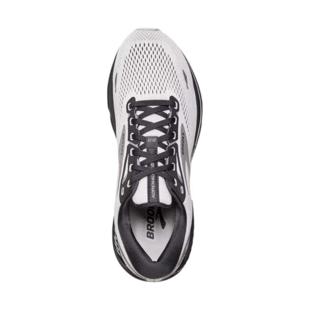 Brooks Men's Adrenaline GTS 23 Running Shoe - Oyster/Ebony/Alloy - Lenny's Shoe & Apparel