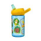 Camelbak Kids' 14oz Eddy Water Bottle - Explorer Patches - Lenny's Shoe & Apparel