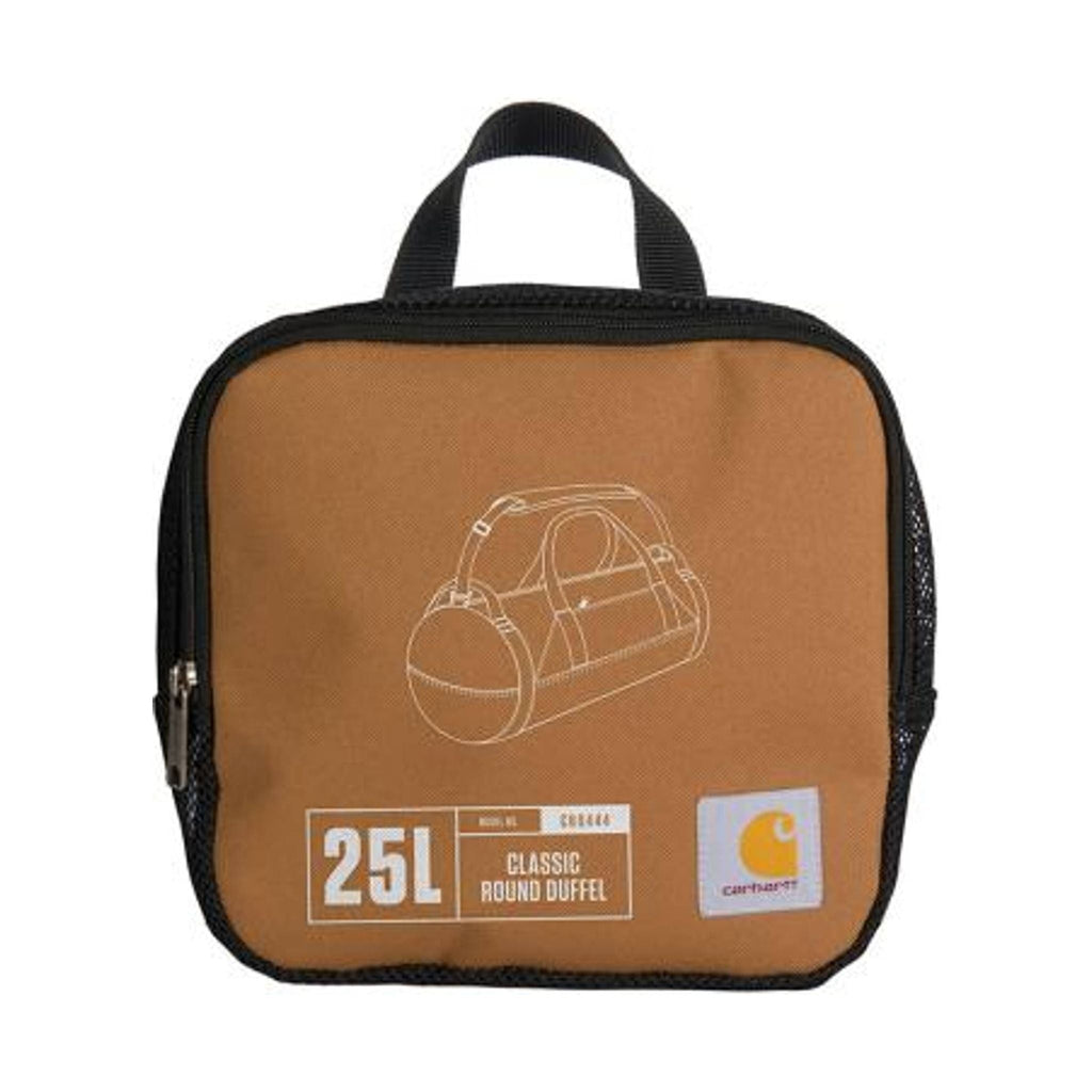 Carhartt 25L Classic Round Duffel - Black - Lenny's Shoe & Apparel