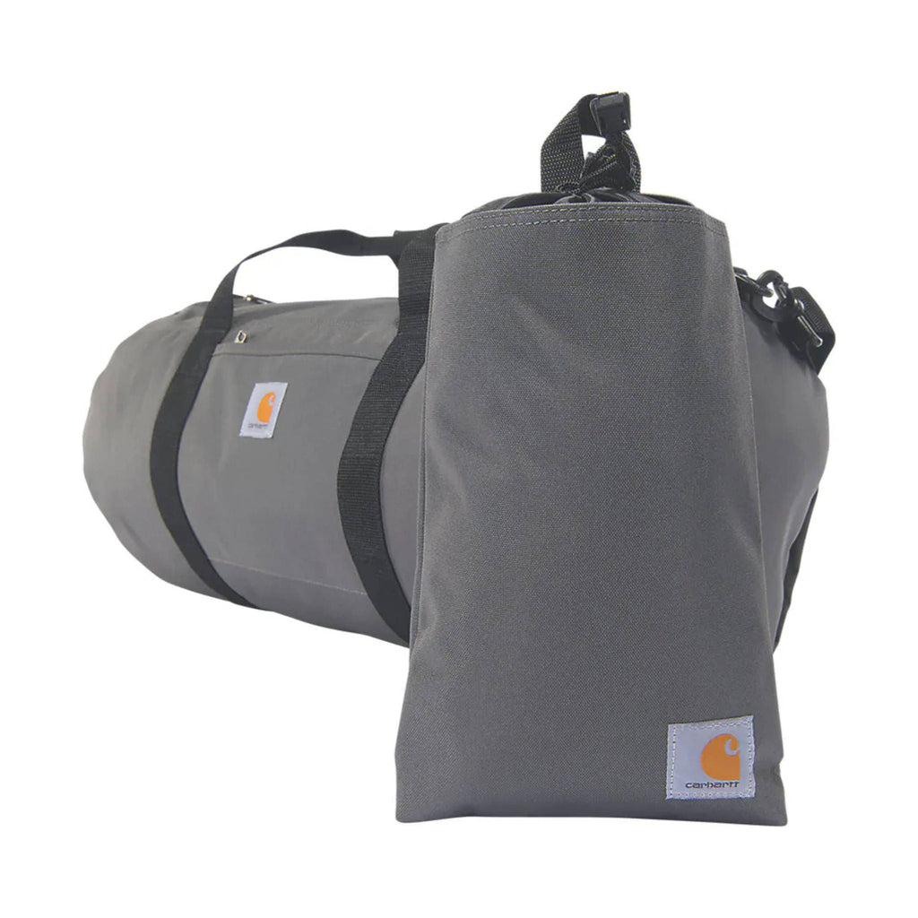 Carhartt 40L Lightweight Duffel Plus Utility Stash Pouch - Grey - Lenny's Shoe & Apparel