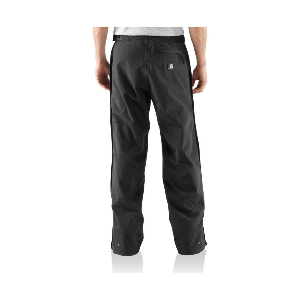 Carhartt Men's Shoreline Rain Pants - Black FINAL SALE - Lenny's Shoe & Apparel