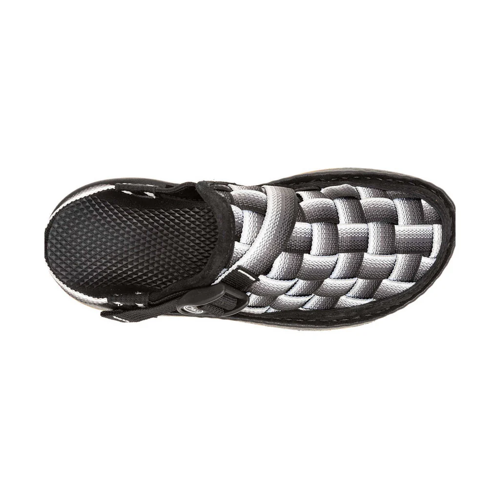 Chaco Women's Canyon Woven Clog - Fade Black/White - Lenny's Shoe & Apparel