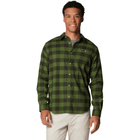 Columbia Men's Cornell Woods Flannel Long Sleeve Shirt - Canteen Buffalo Check - Lenny's Shoe & Apparel