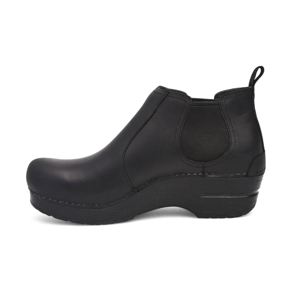 Dansko Women's Frankie Boots - Black Oiled - Lenny's Shoe & Apparel