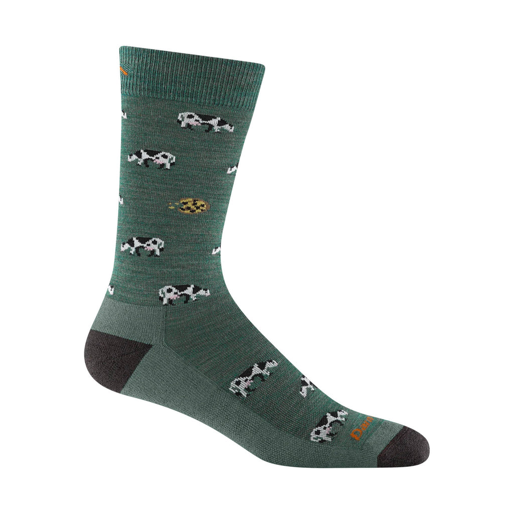 Darn Tough Vermont Men's Dairy Air Crew Lightweight Lifestyle Sock - Pasture - Lenny's Shoe & Apparel