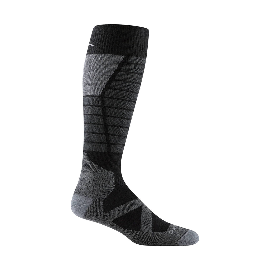 Darn Tough Vermont Men's Function X Over The Calf Midweight Ski and Snowboard Sock - Black - Lenny's Shoe & Apparel