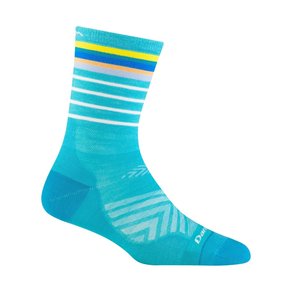 Darn Tough Vermont Women's Stride Micro Crew Ultra-Lightweight Running Sock - Teal - Lenny's Shoe & Apparel