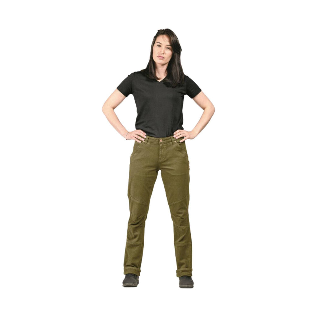 Dovetail Women's Go To Pant - Kelp Green - Lenny's Shoe & Apparel