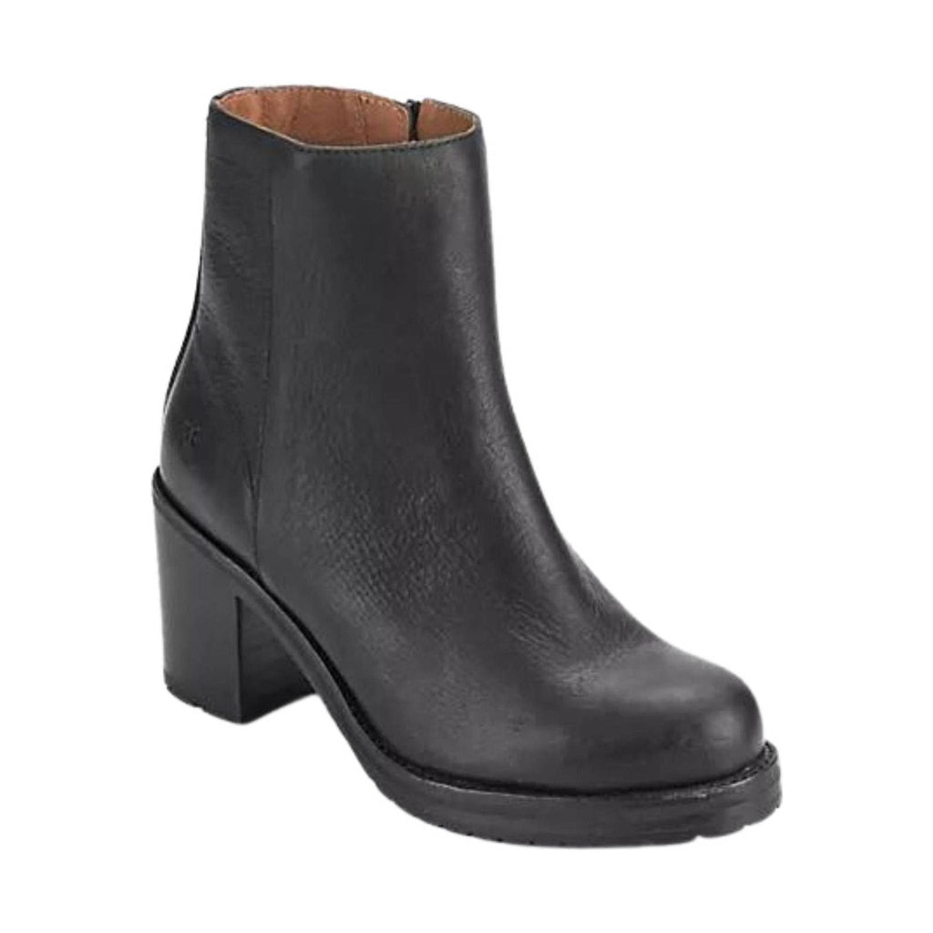 Frye Women's Karen Inside Zip Boot - Black Distressed - Lenny's Shoe & Apparel