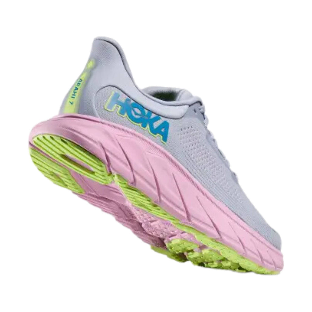 HOKA Women's Arahi 7 - Gull/ Pink Twilight - Lenny's Shoe & Apparel