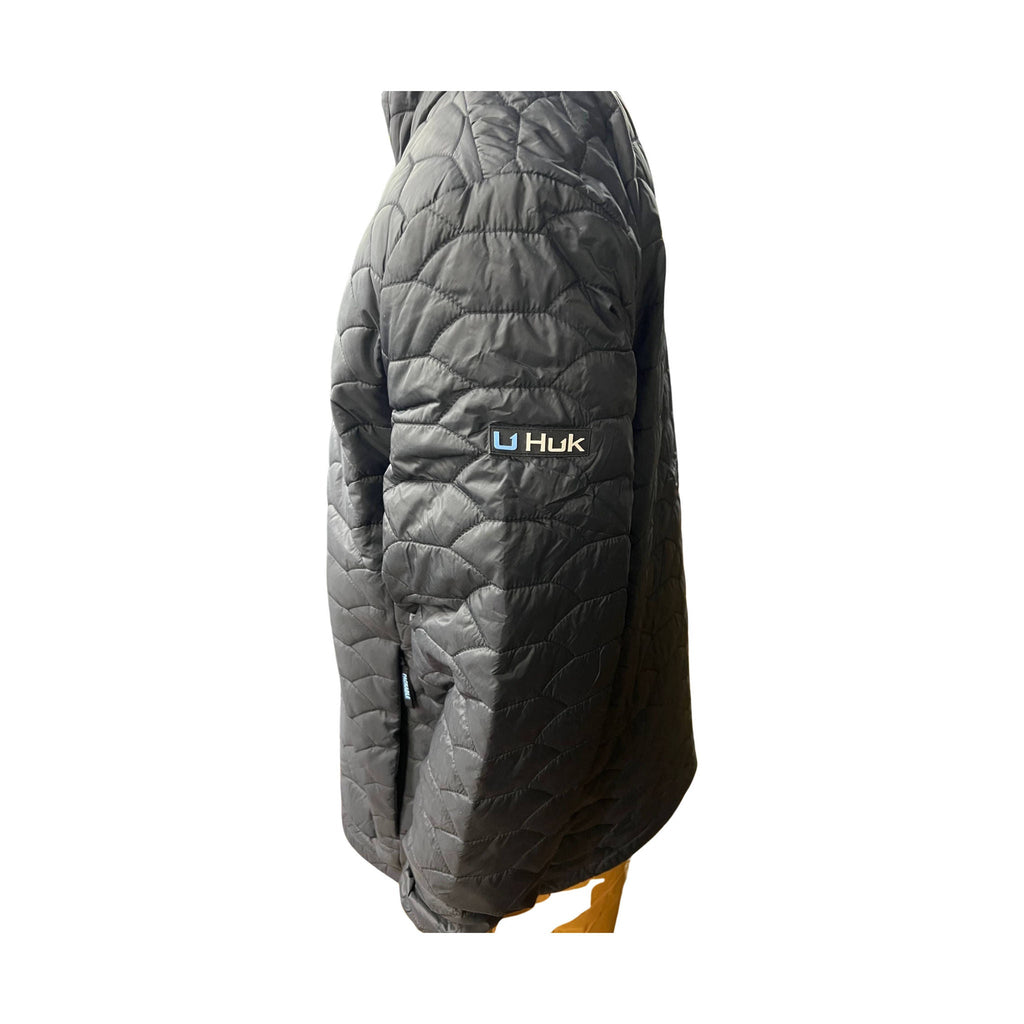 Huk Men's Scale Primaloft Jacket - Black - Lenny's Shoe & Apparel