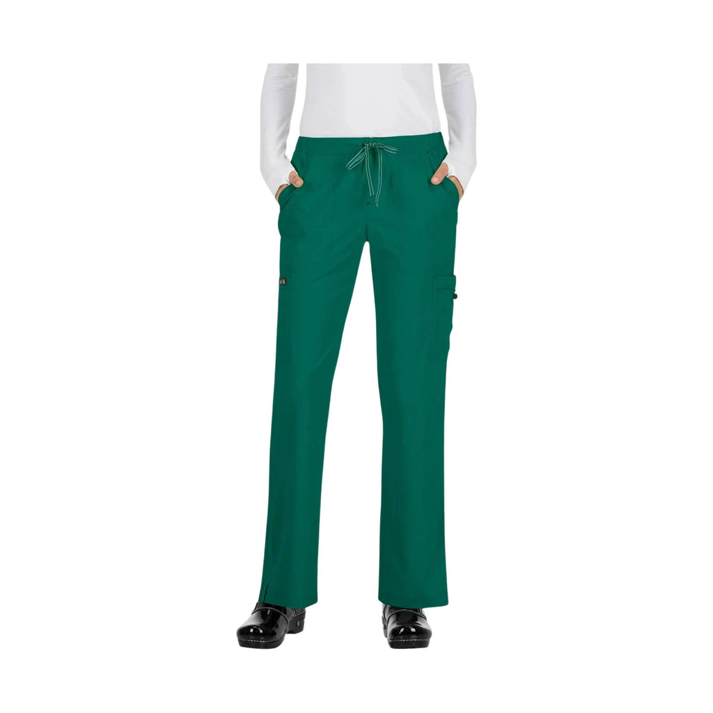 Koi Women's Holly Scrub Cargo Pant - Hunter - Lenny's Shoe & Apparel