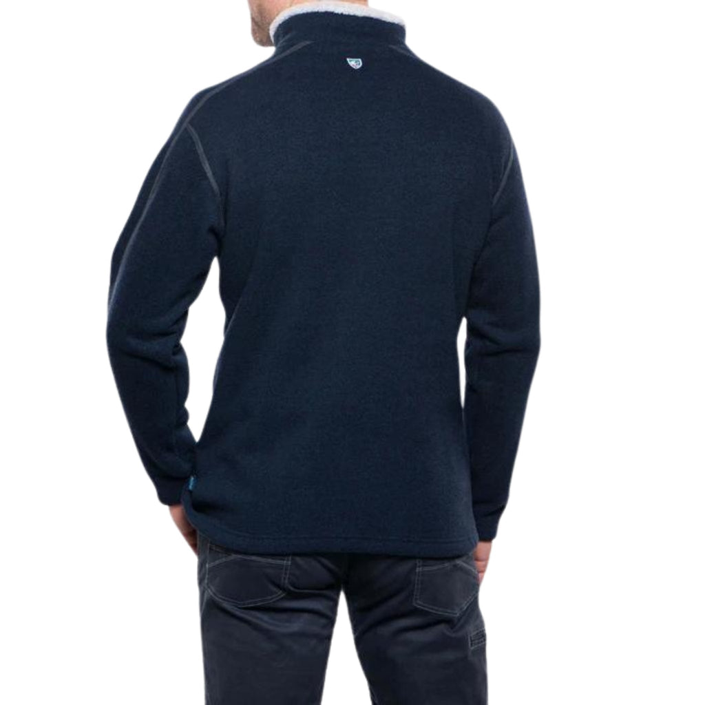 Kuhl Men's Europa Quarter Zip - Mutiny Blue - Lenny's Shoe & Apparel