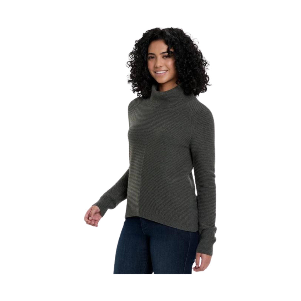 Kuhl Women's Solace Sweater - Soft Pine - Lenny's Shoe & Apparel