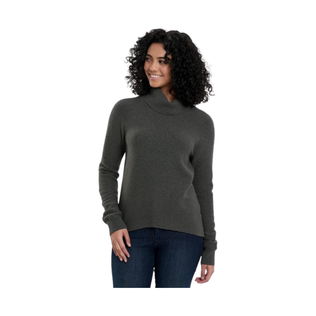 Kuhl Women's Solace Sweater - Soft Pine - Lenny's Shoe & Apparel