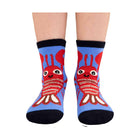 Lazy One Butter Me Up Lobster Kids' Sock - Blue/Red - Lenny's Shoe & Apparel