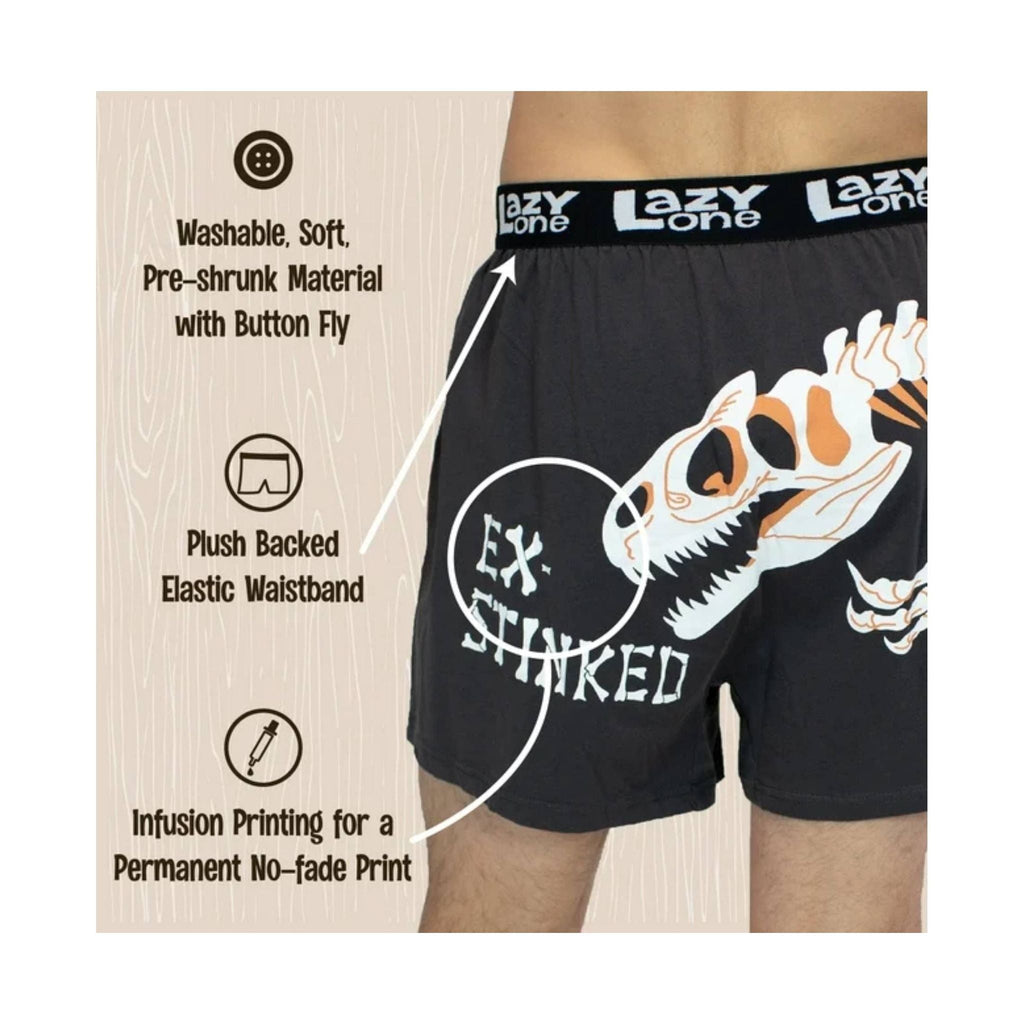 Lazy One Ex Stinked Boxers - Black - Lenny's Shoe & Apparel