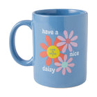 Life Is Good Groovy Have A Nice Daisy Jake's Mug - Cool Blue - Lenny's Shoe & Apparel