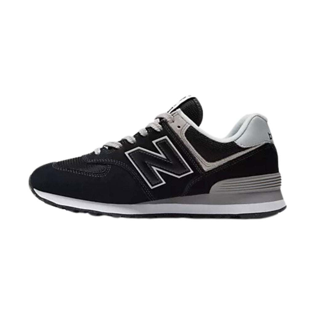 New Balance Men's 574 Core Shoes - Black/White - Lenny's Shoe & Apparel