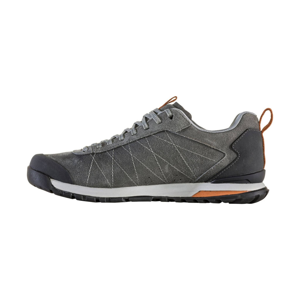 Oboz Men's Bozeman Low Leather Shoe - Charcoal - Lenny's Shoe & Apparel