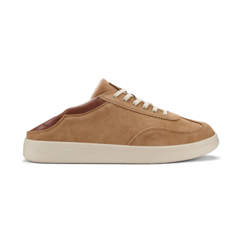 Olaukai Men's Punini Suede Shoes - Tan Toffee - Lenny's Shoe & Apparel