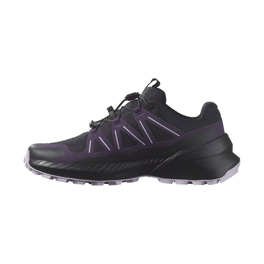 Salomon Women's Speedcross Peak Hiking Shoes - Black/Nightshade/Orchid Petal - Lenny's Shoe & Apparel