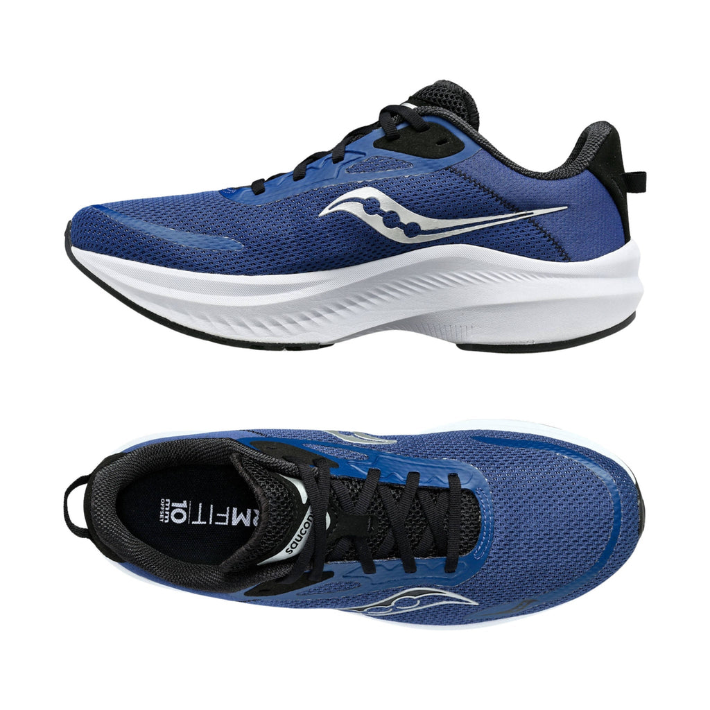 Saucony Men's Axon 3 Running Shoes - Indigo/Black - ONLINE STORE CREDIT/EXCHANGE ONLY - Lenny's Shoe & Apparel