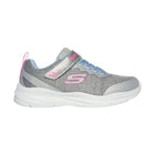 Skechers Kids' Power Jams Shoes - Everyday Bestie Light Grey - Lenny's Shoe & Apparel