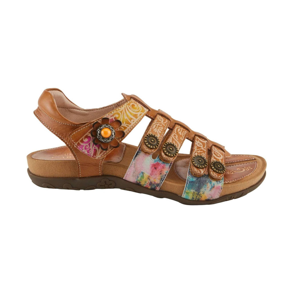 Spring Step L'artiste Women's Actionetta Sandals - Camel Multi - Lenny's Shoe & Apparel