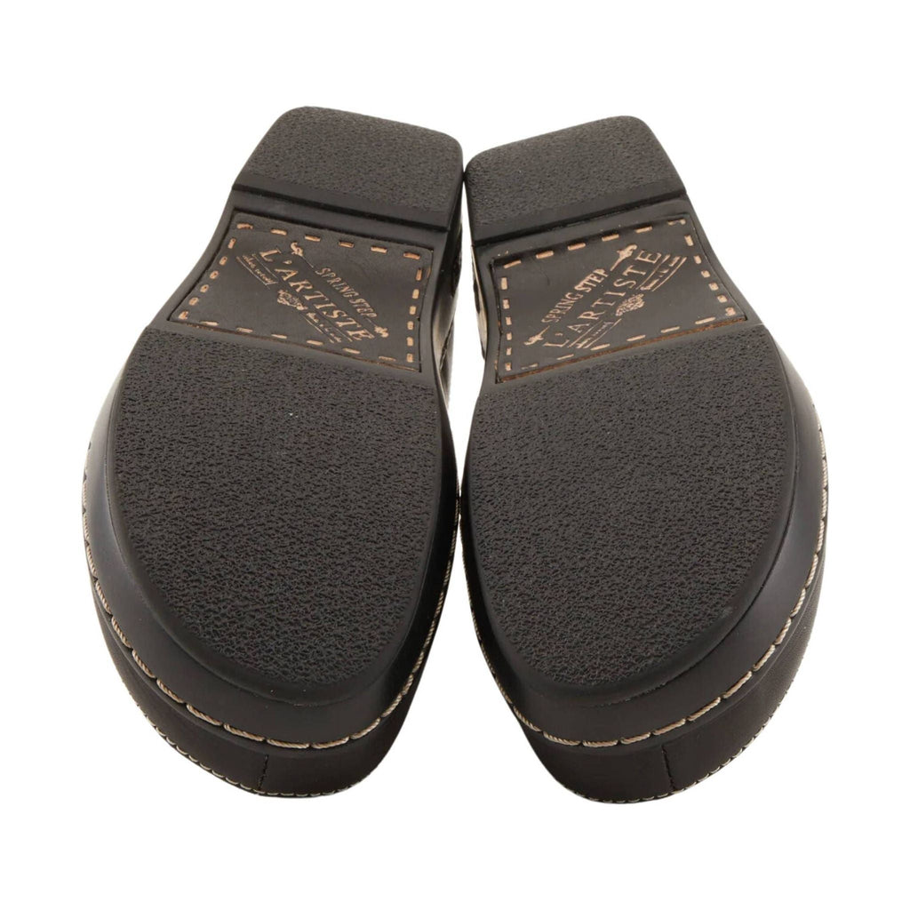 Spring Step L'artiste Women's Burbank Clogs - Black - Lenny's Shoe & Apparel