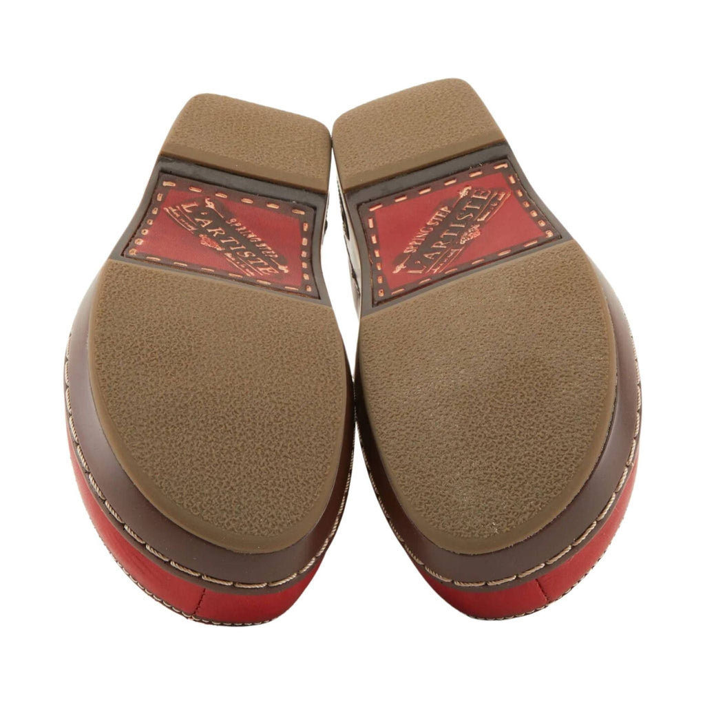 Spring Step L'artiste Women's Burbank Clogs - Red - Lenny's Shoe & Apparel