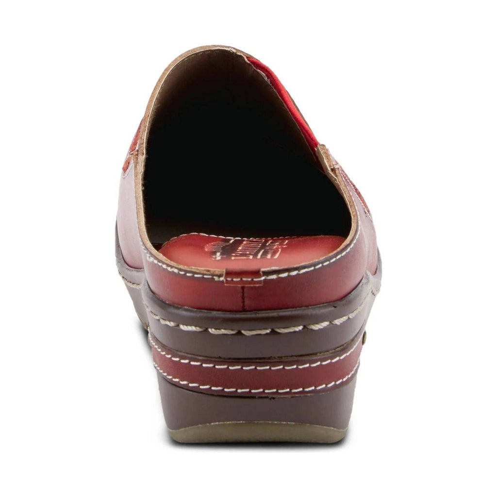 Spring Step Women's Chino Clog - red - Lenny's Shoe & Apparel