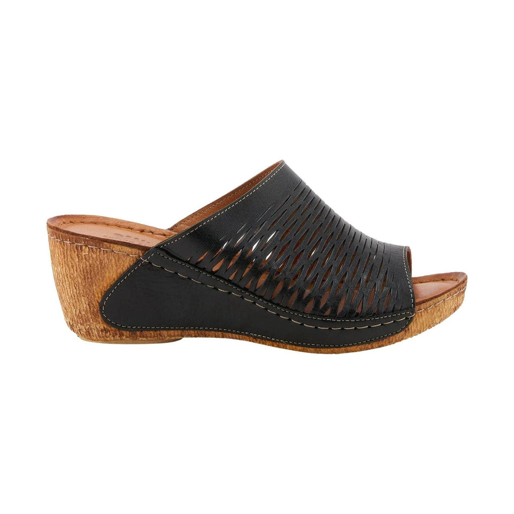 Spring Step Women's Cunacena Sandal - Black - Lenny's Shoe & Apparel