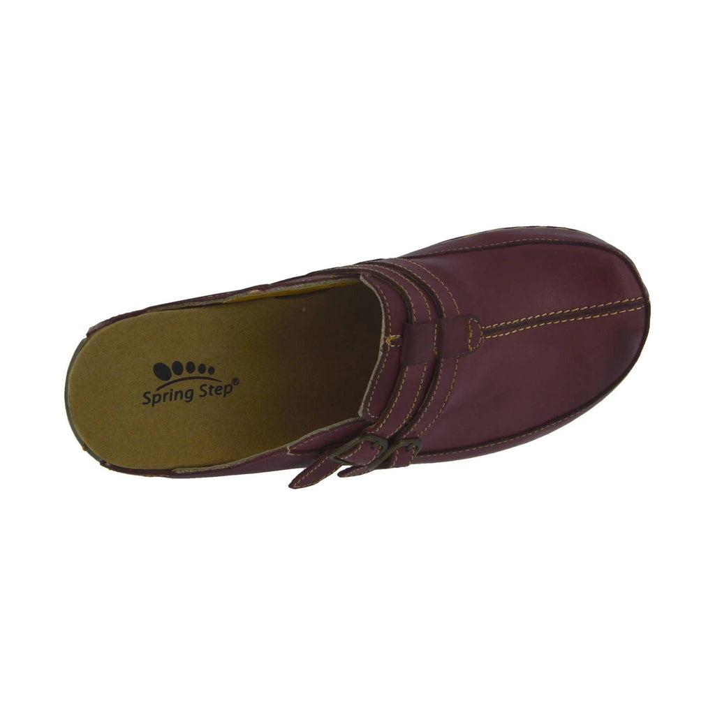 Spring Step Women's Happy Clogs - Bordeaux - Lenny's Shoe & Apparel