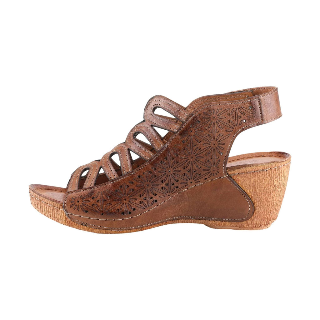 Spring Step Women's Inocencia Sandals - Brown - Lenny's Shoe & Apparel