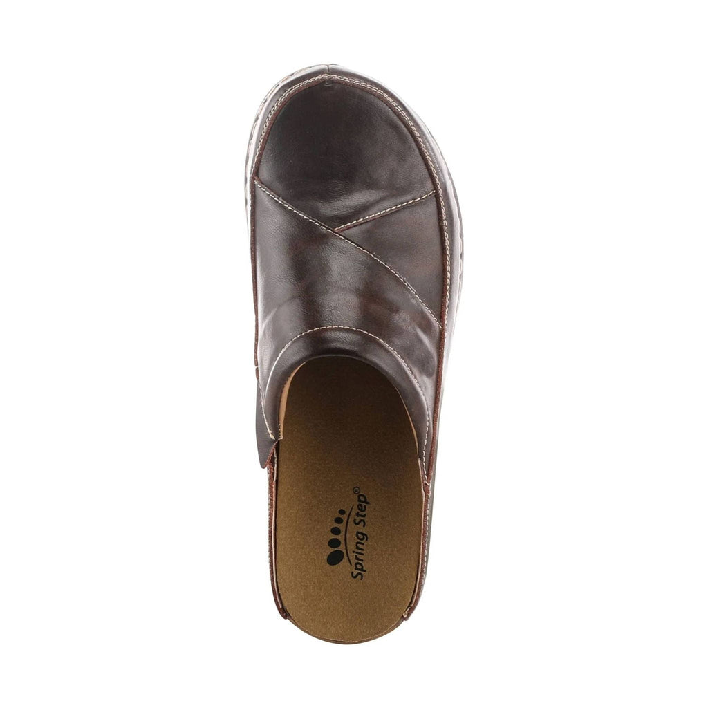 Spring Step Women's Telly Clog - Dark Brown - Lenny's Shoe & Apparel