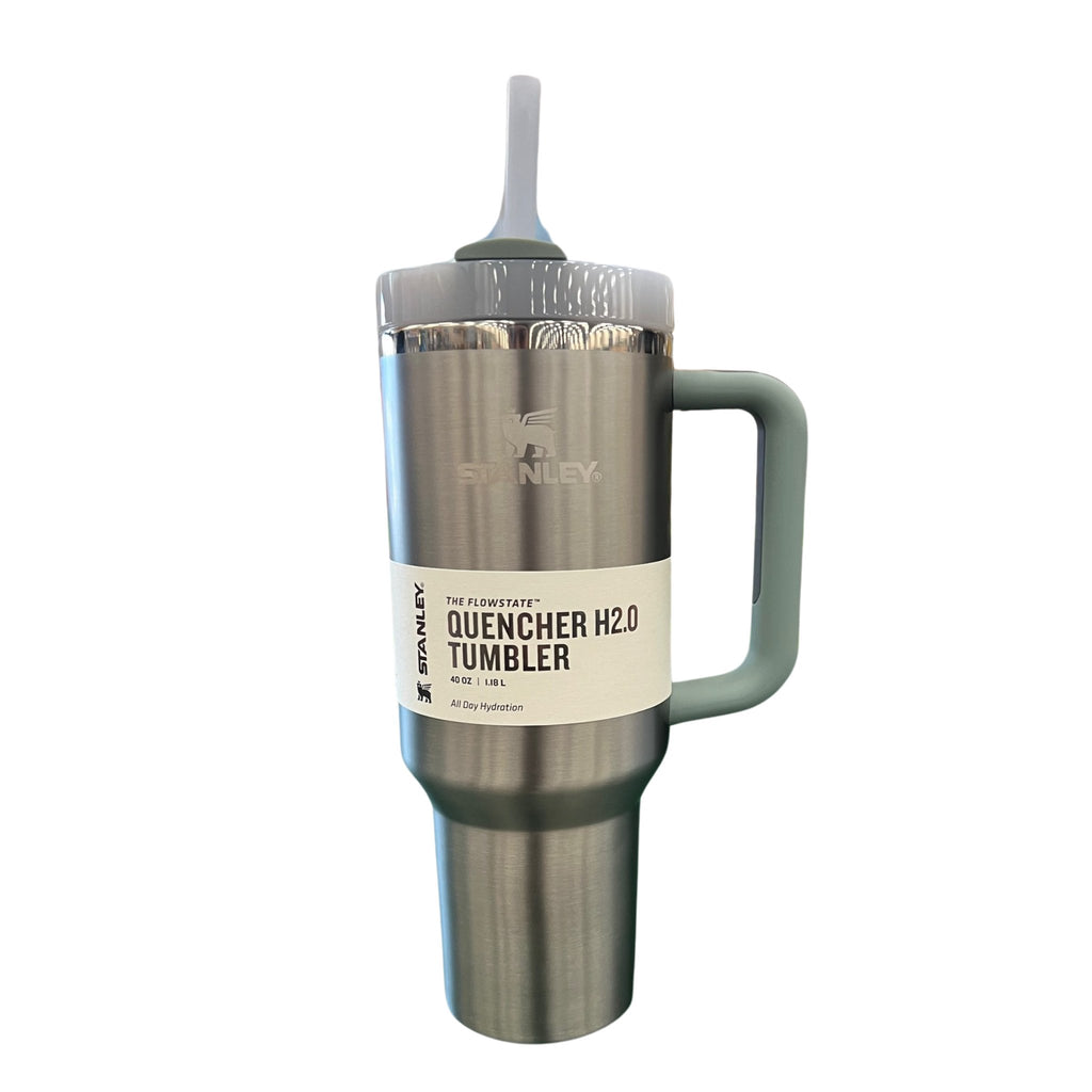 Stanley Quencher 2.0 Flowstate Tumbler 40 OZ - Stainless Steel Shale - Lenny's Shoe & Apparel