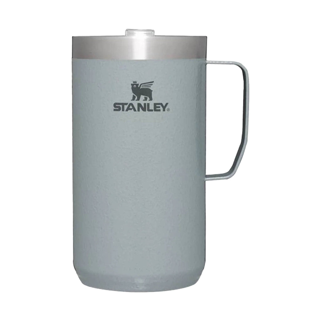 Stanley The Stay Hot Camp Mug 24 OZ - Hammertone Silver - Lenny's Shoe & Apparel