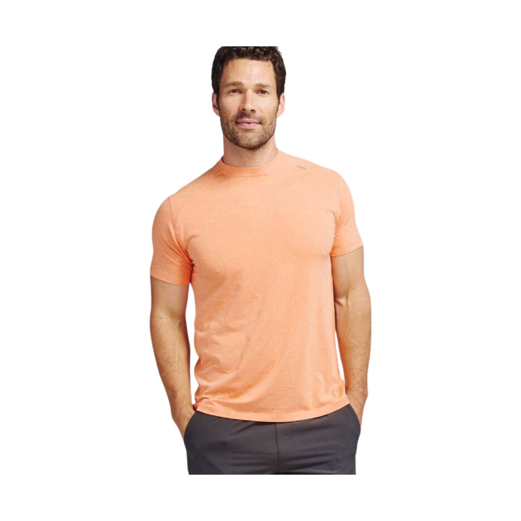 Tasc Men's Carrollton Fitness Tee - Apricot Crush Heather - Lenny's Shoe & Apparel