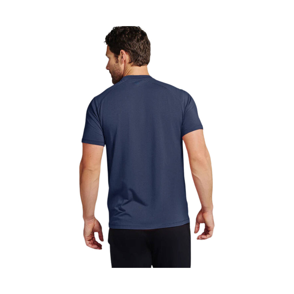 Tasc Men's Carrollton Fitness Tee - Classic Navy Heather - Lenny's Shoe & Apparel