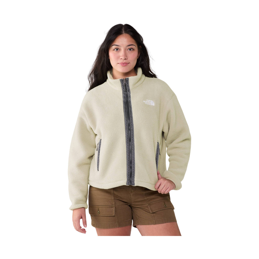 The North Face Women's Fleeski Full Zip Jacket - Clay Grey - Lenny's Shoe & Apparel