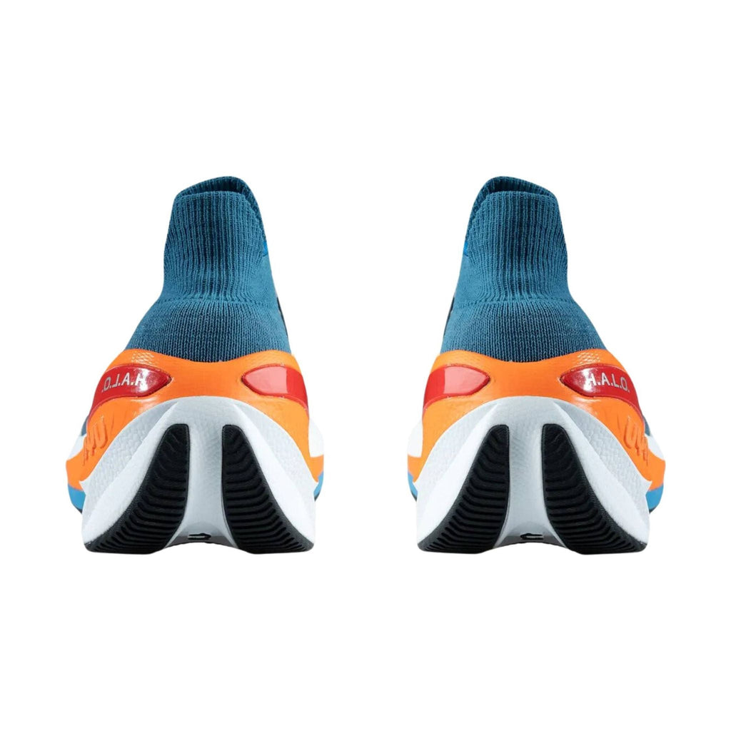 UYN Women's Synapsis Running Shoes - Blue/White/Orange - Lenny's Shoe & Apparel