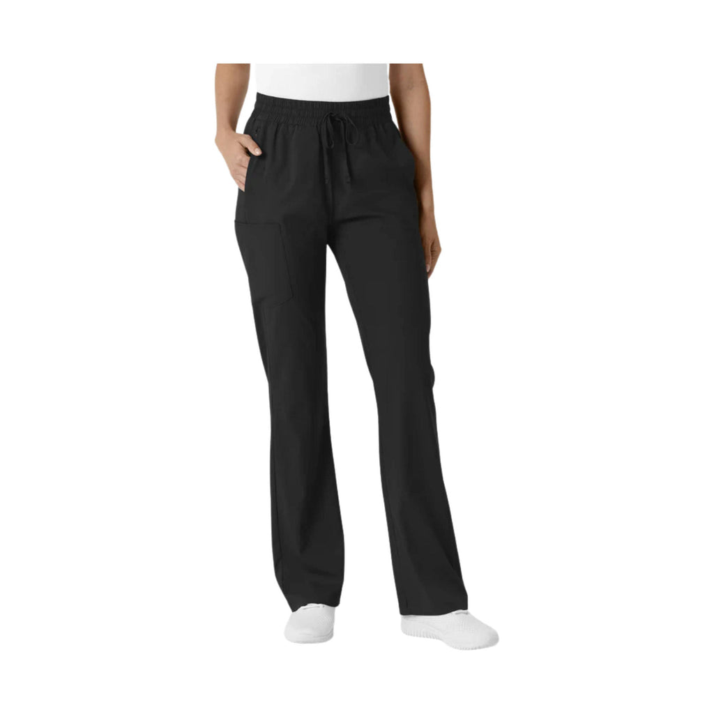 Wonder Wink Women's Bootcut Scrub Pant - Black - Lenny's Shoe & Apparel