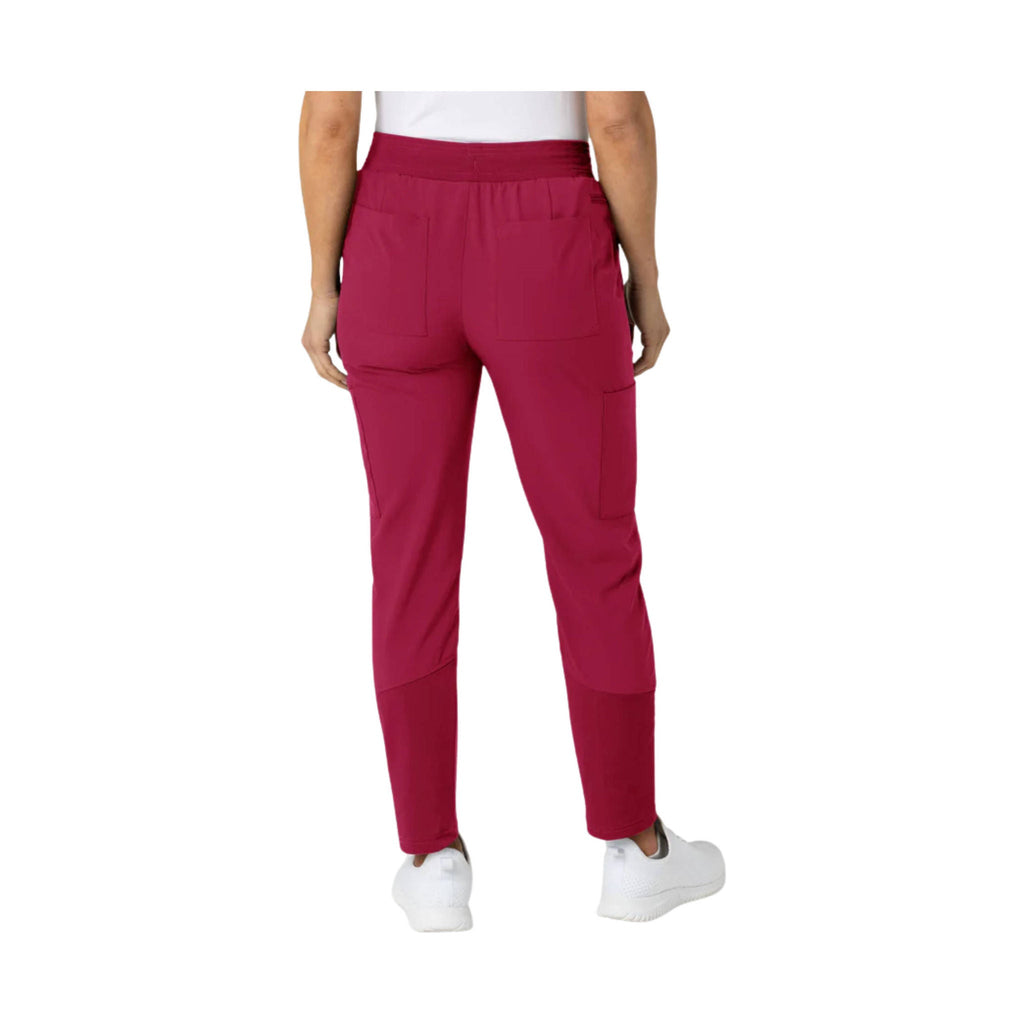 Wonder Wink Women's Flex n Reach Track Scrub Pant - Viva Magenta - Lenny's Shoe & Apparel