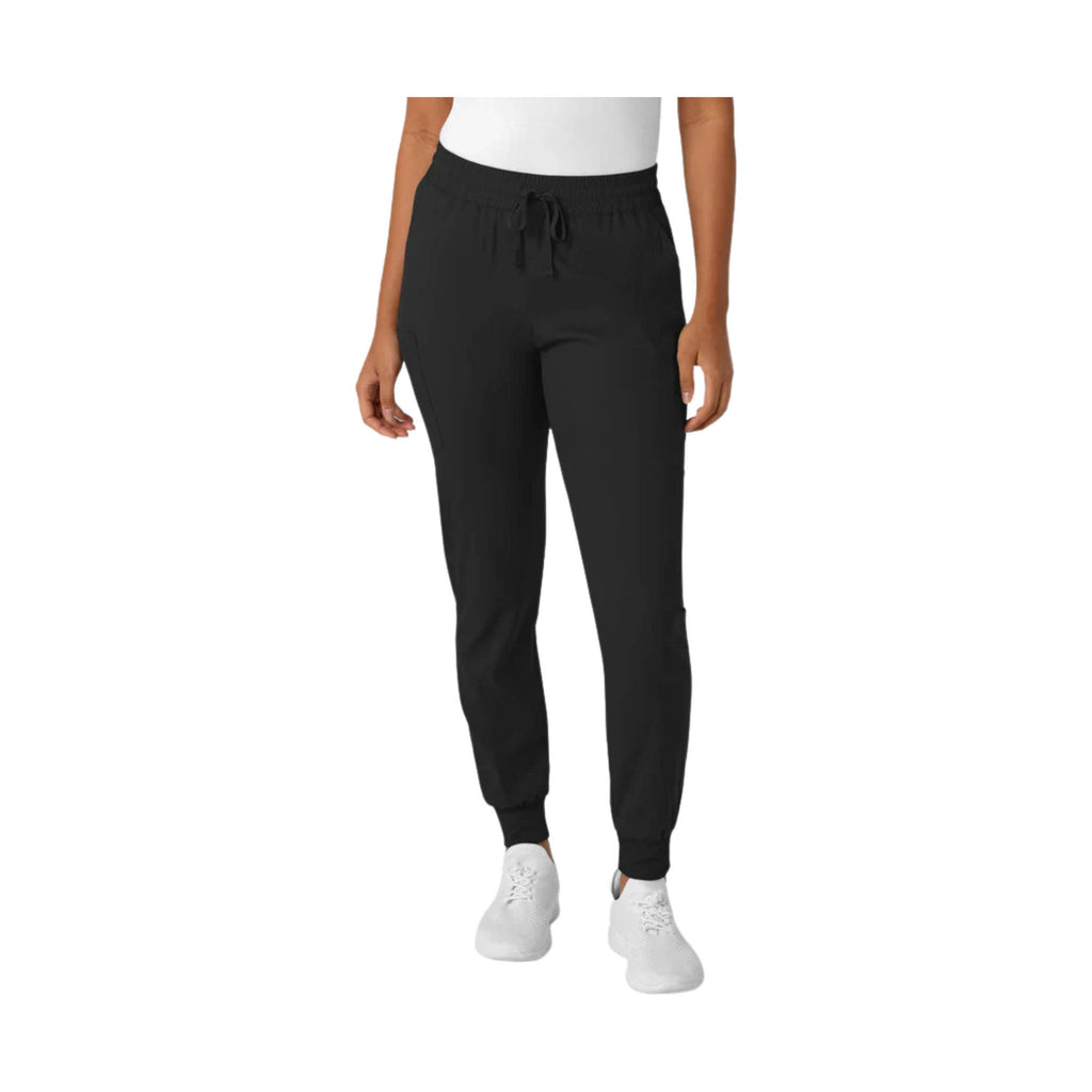 Wonder Wink Women's Jogger Scrub Pant - Black - Lenny's Shoe & Apparel