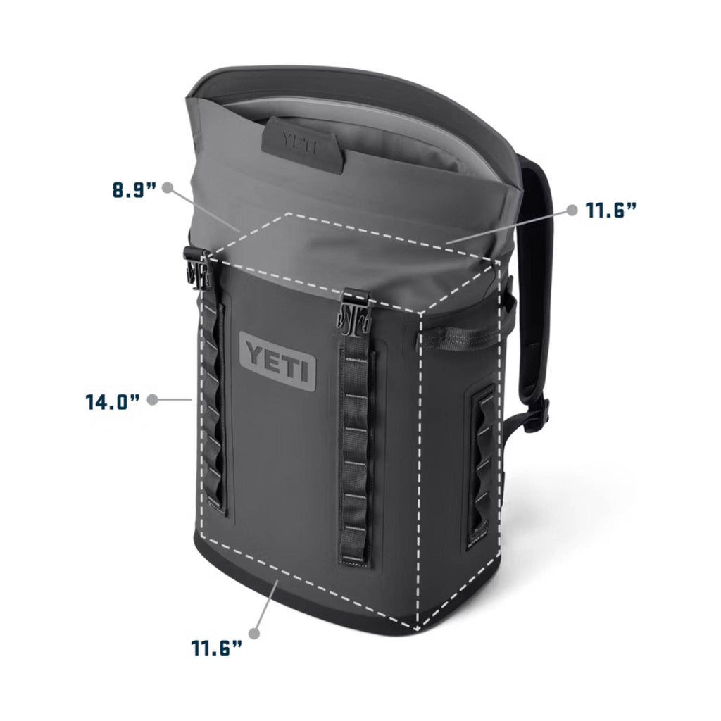 YETI M20 Hopper Backpack Soft Cooler - Navy - Lenny's Shoe & Apparel